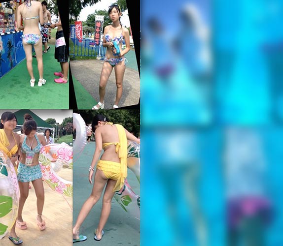 リアル ●C プールで水着撮っちゃいました☆ vol.13